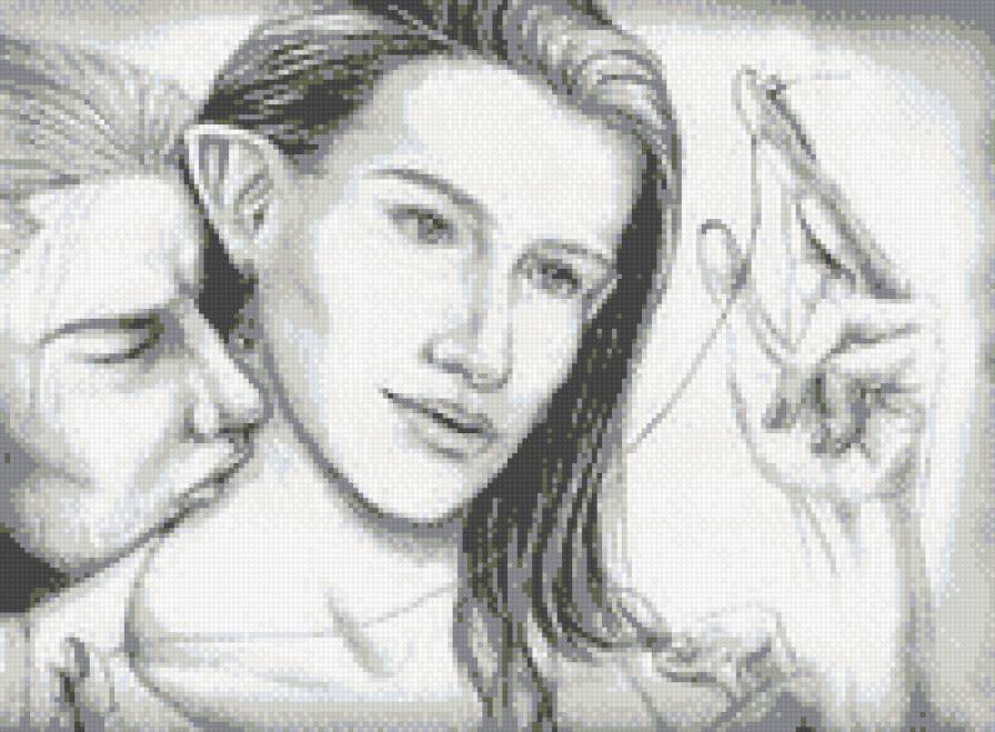 Поцелуй Вампира - эльф, вампир, мужчина - предпросмотр