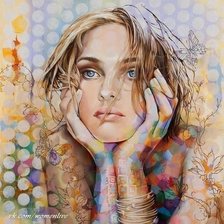 Схема вышивки «тоска»