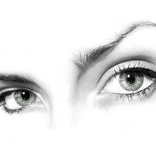 Схема вышивки «Глаза»