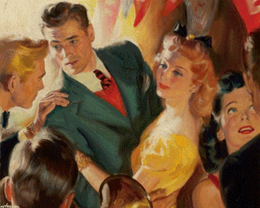 Вечеринка - пара, девушка, люди, мужчина - предпросмотр