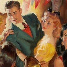 Схема вышивки «Вечеринка»