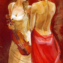 Схема вышивки «Серия "Тонкие линии"»