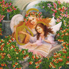 Схема вышивки «1 ангелок»