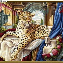 Схема вышивки «античность»