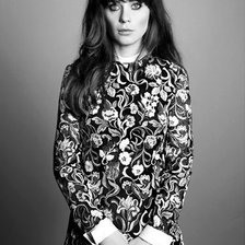 Схема вышивки «Зои Дешанель»