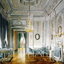 Схема вышивки «стиль рококо»