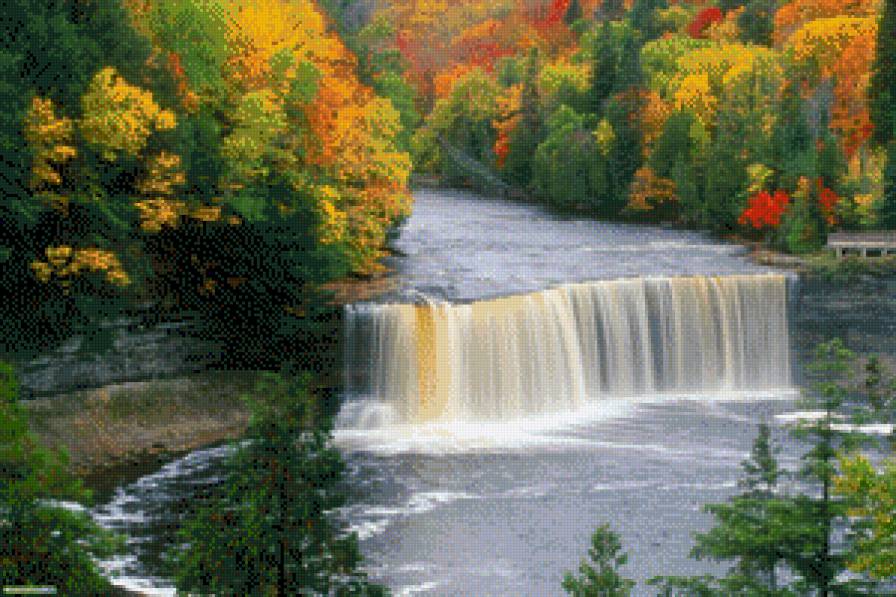 водопад - природа, вода, водопад - предпросмотр
