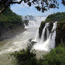 Схема вышивки «водопад»