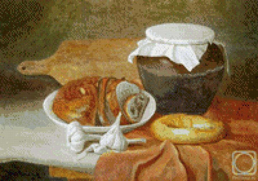 деревенский натюрморт - предпросмотр