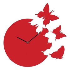 Схема вышивки «часы под них фон»