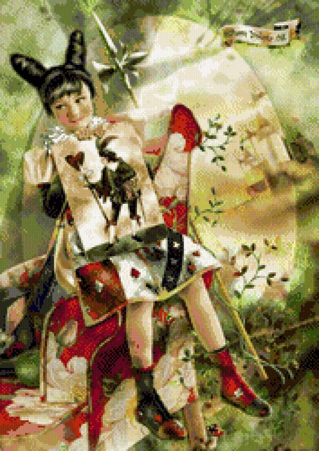 Y.Yokota - dzieci, ziwopis - предпросмотр