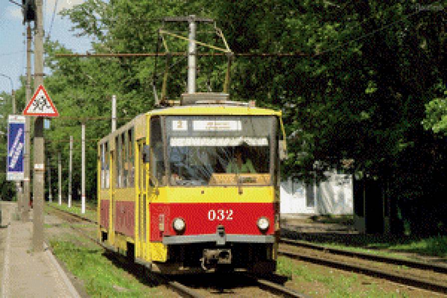 Курский трамвай - маршрут, курск, город, транспорт, дорога, трамвай - предпросмотр