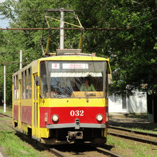 Схема вышивки «Курский трамвай»