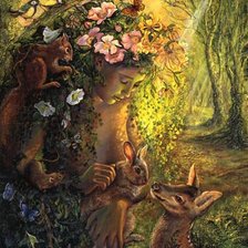 Схема вышивки «Лесная фея»