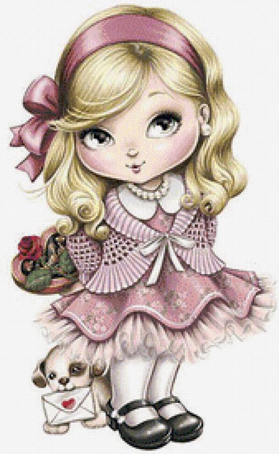 Девчушка - девочка, дети, детская - предпросмотр