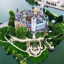 Схема вышивки «остров»