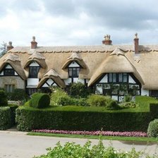 Схема вышивки «домик»