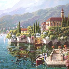 Схема вышивки «адриатика»