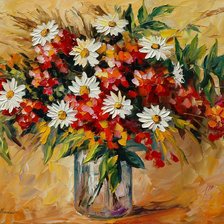 леонид Афремов полевые цветы