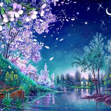 Схема вышивки «виктор цыганов нежная ночь»