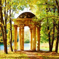 Схема вышивки «беседка»