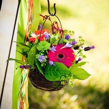 Схема вышивки «цветы»