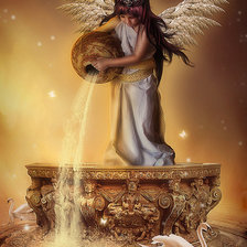 Схема вышивки «ангелок»