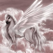 Схема вышивки «пегас»