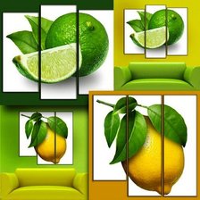 Схема вышивки «цитрусовые»