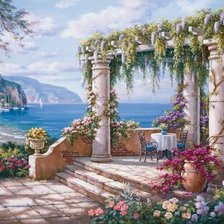 Схема вышивки «картина»