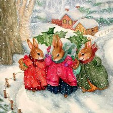 Схема вышивки «Рождественская сказка»