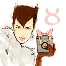 Схема вышивки «Телец»