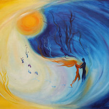 Схема вышивки «Солнце»