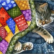 Схема вышивки «домашние любимцы»