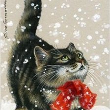 Схема вышивки «домашние любимцы»