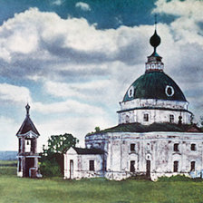 Схема вышивки «церковь»