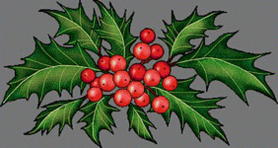 Листики и ягодки - картина, ягоды, панно, листики - предпросмотр