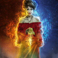 Схема вышивки «Маг»