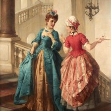 Схема вышивки «изящный век»