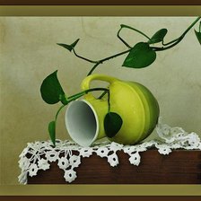 Схема вышивки «кувшин»