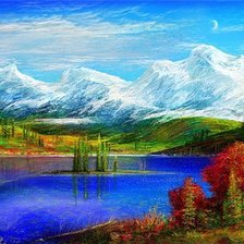 Схема вышивки «серия "природа"»