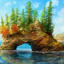 Схема вышивки «серия "природа"»