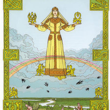 Схема вышивки «макошь 3»