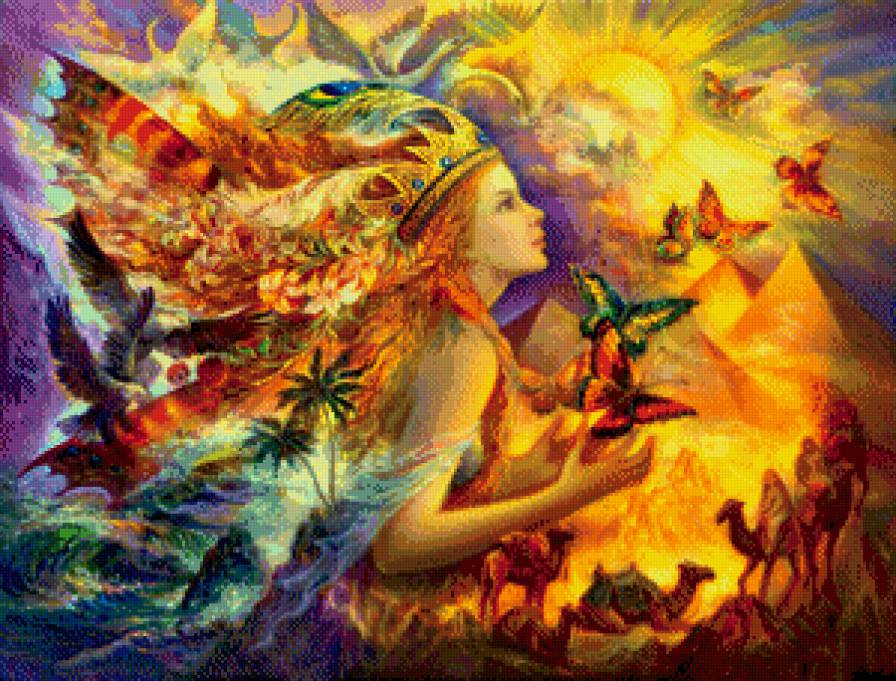 картина - красота.фентези, девушка - предпросмотр