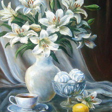 Схема вышивки «Лилии»