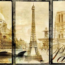Схема вышивки «Paris»