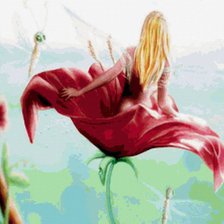 Схема вышивки «фея»