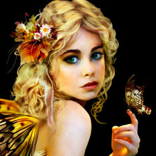 Схема вышивки «Pillangó»