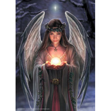 Схема вышивки «ангел»