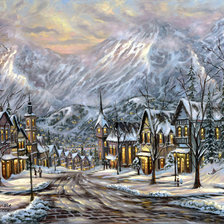 Схема вышивки «Виктор Цыганов 18 городок»